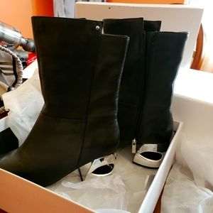 Halston boots.